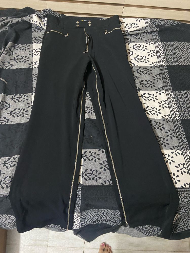 Hight Waisted Black Trouser