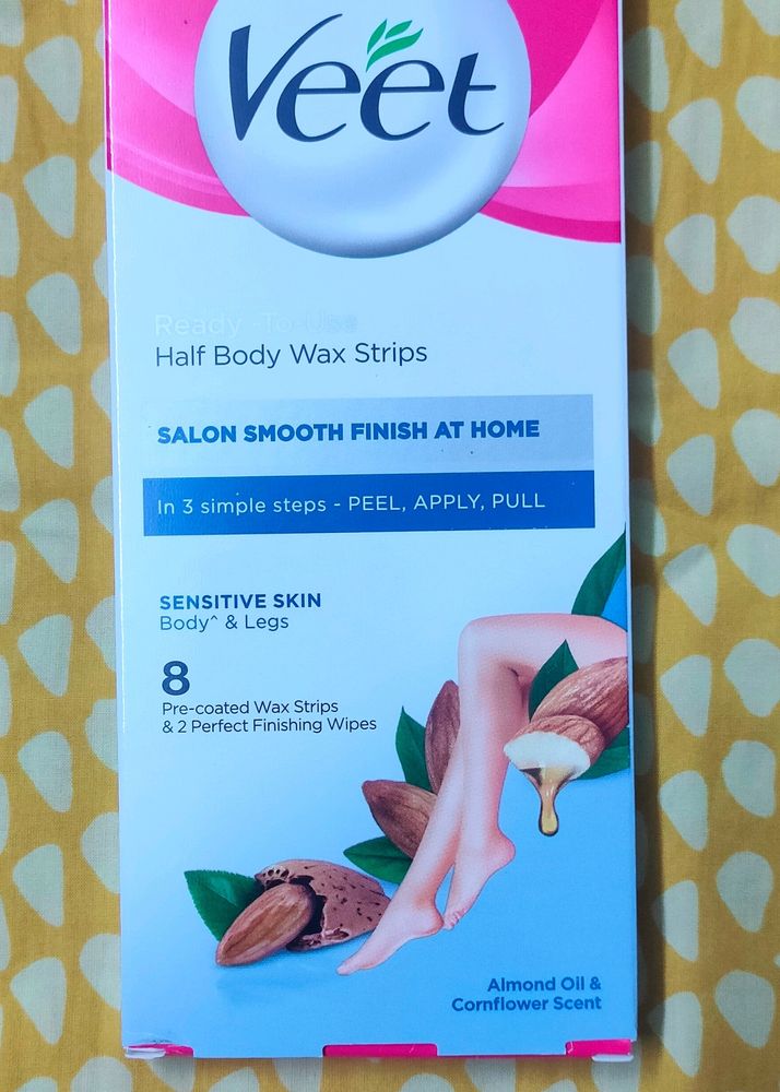 Veet Ready-To-Use Hair Body Wax Strips