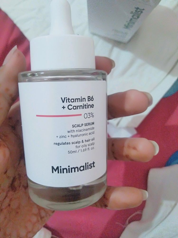 Minimalist Scalp Serum For Hair Growth