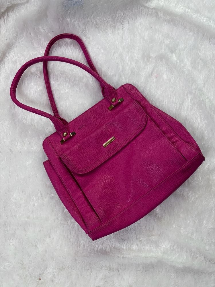 Hot Pink Pinterest Hand Bag