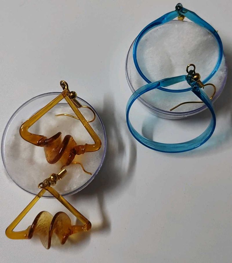 2 Pair Earrings And 1 Pendant Combo