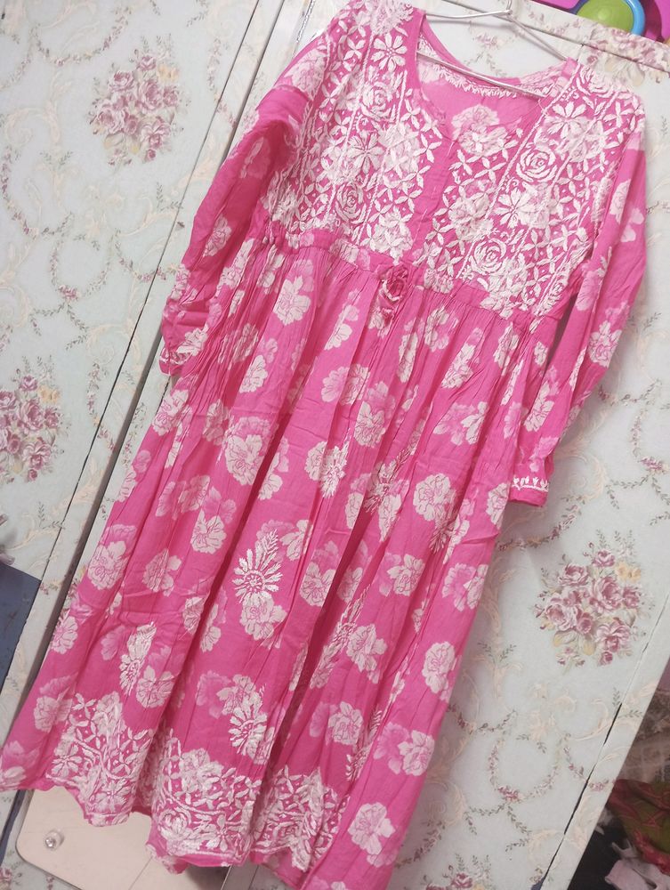 Lakhnavi Frock Kurti