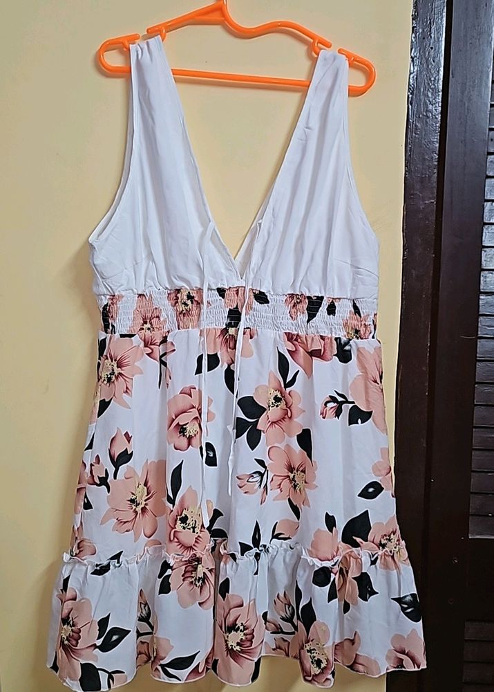 Floral Evening Dress