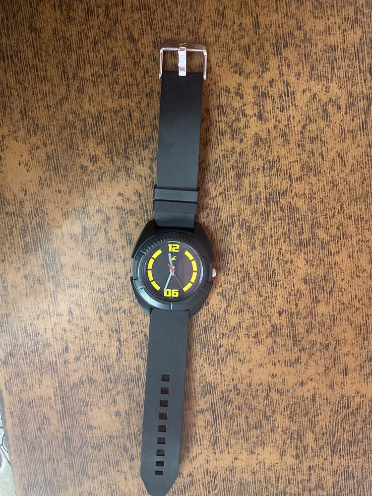 Black Fastrack Watch