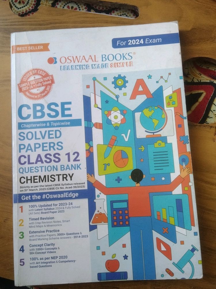 Oswal CBSE Class 12th Chemistry Question Bank