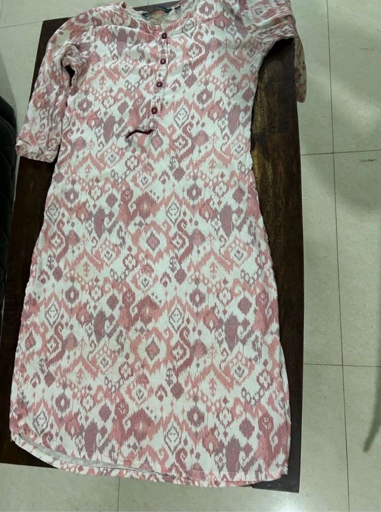 ZIG ZAG STRAIGHT KURTA