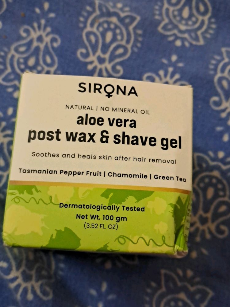 Aloevera Post Wax And Shave Gel