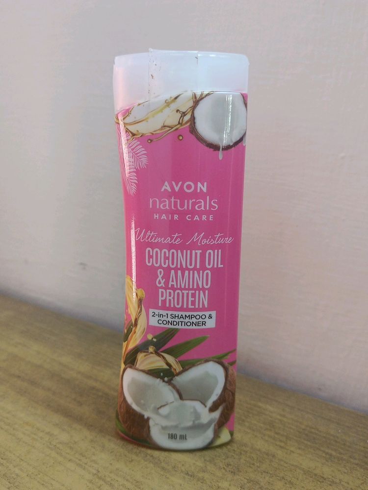 Avon Brand New Coconut Oil & Amino Protein Shampoo