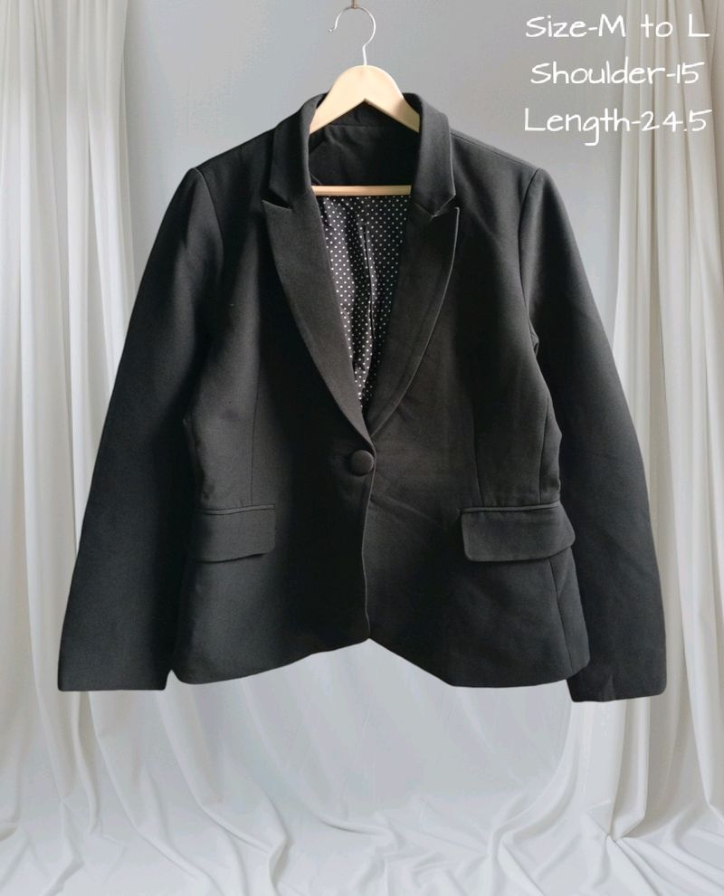 Black Blazer