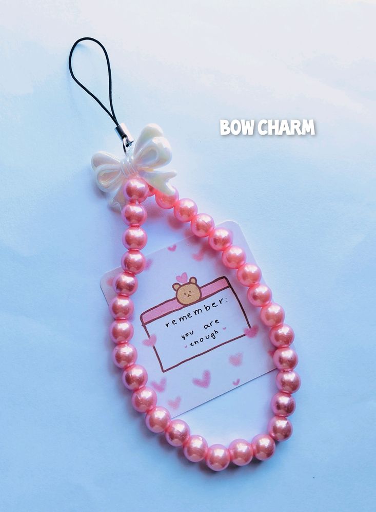 Bow phone Charm 🩷