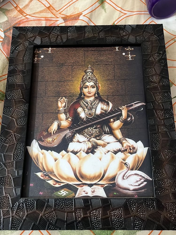 Saraswathi Goddess Frame