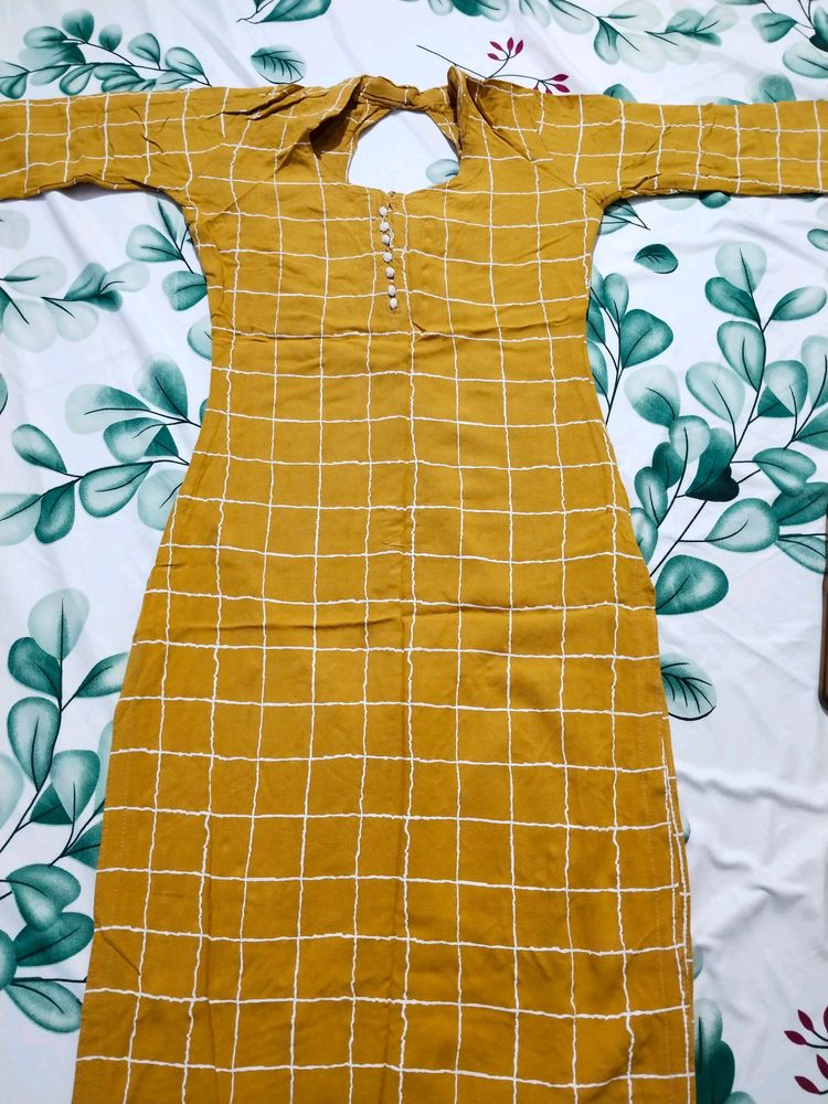 Yellow Kurti