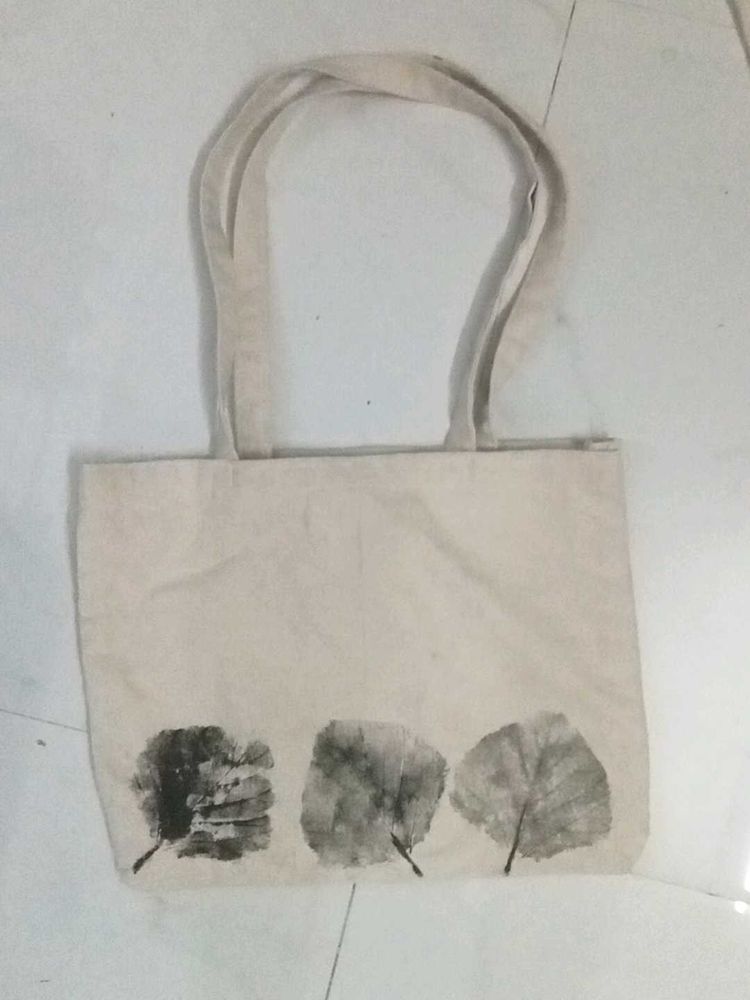 Aesthetic Leaf Tote Bag