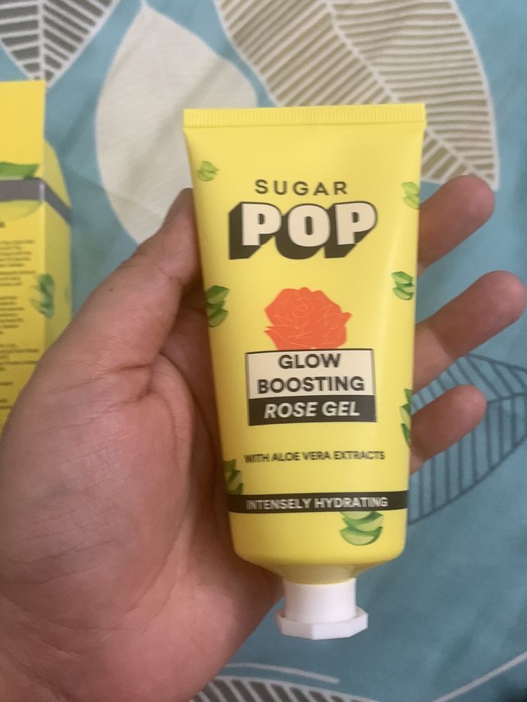 Sugar Pop Glow Boosting Rose Gel Extracts