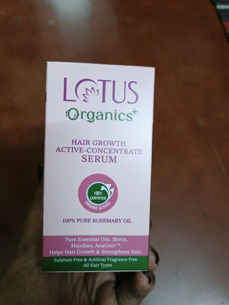 Lotus Organics Hair Growth Serum