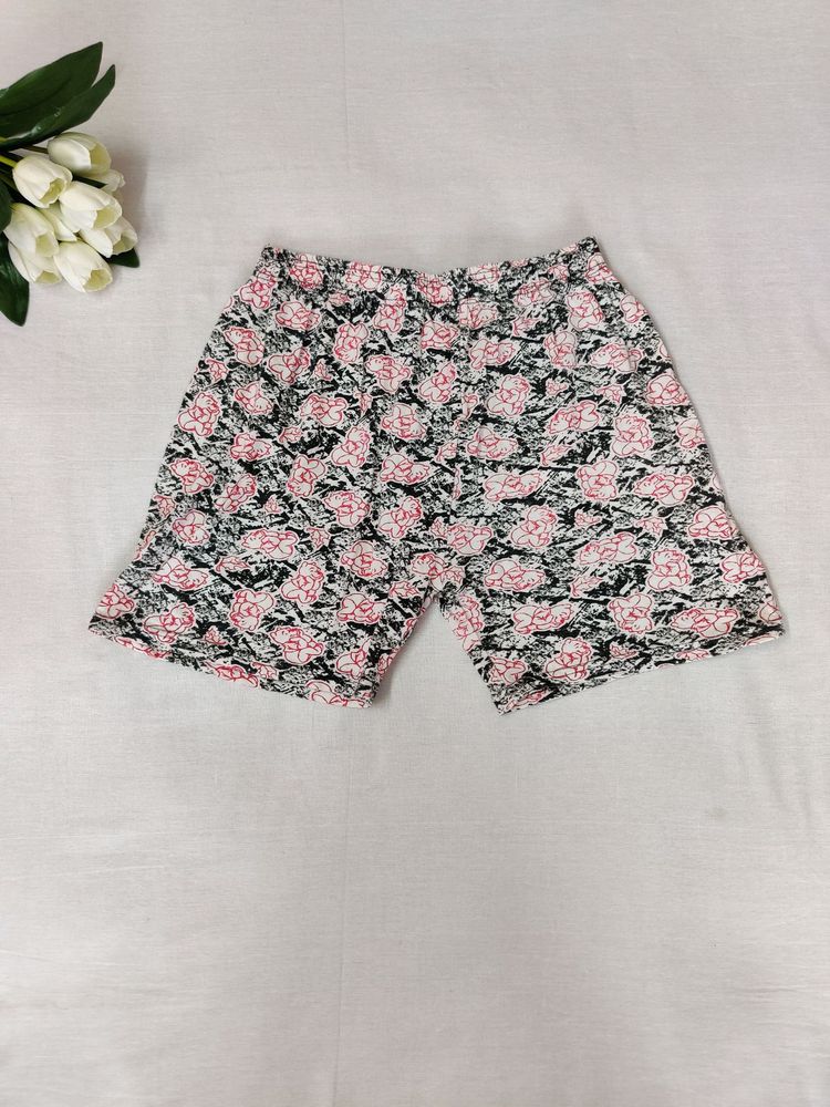 Cartoon pyjama shorts