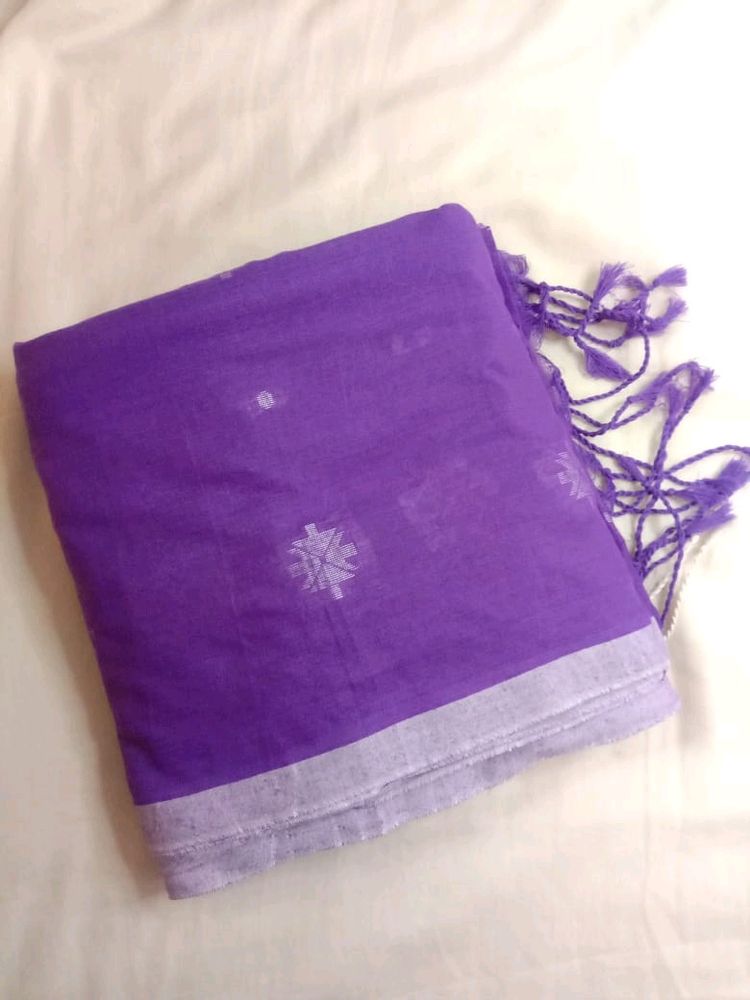 Handwoven Khadi Cotton Saree