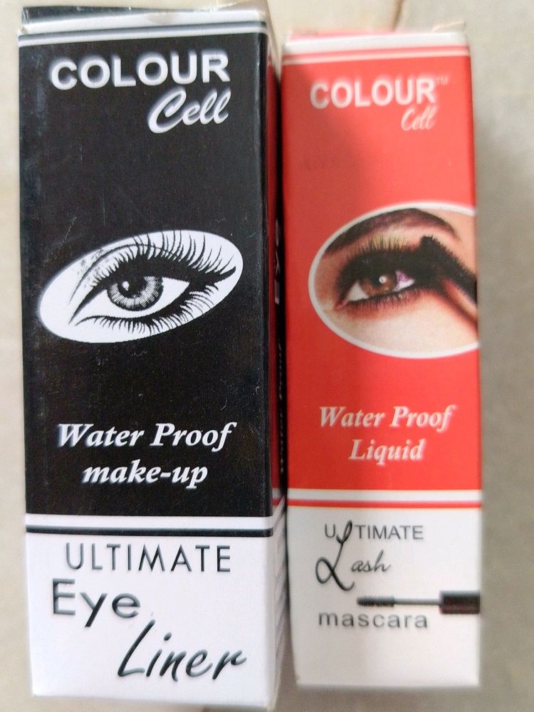 Waterproof Eye Mascara & Liner