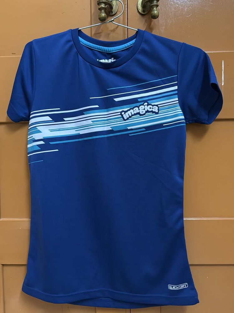 Blue Swimming Tshirt