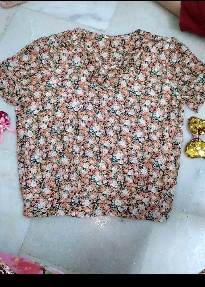 floral Top For Women