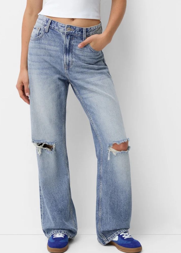 Bershka Ripped Jeans