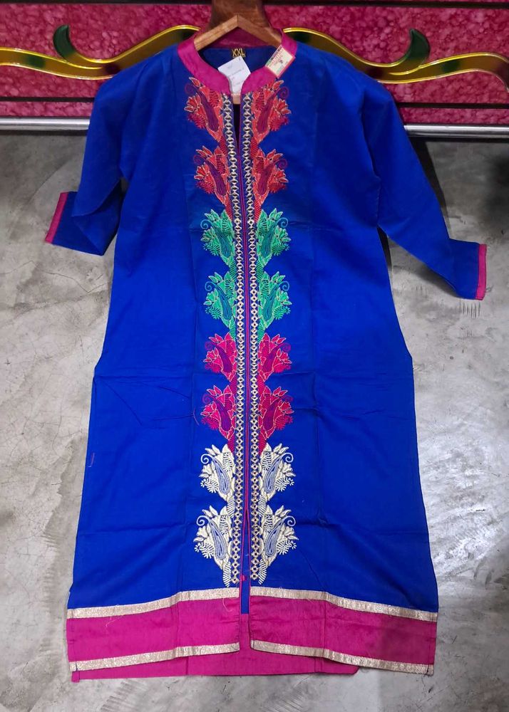 Trendy stylish kurti Wait beautiful colour & look