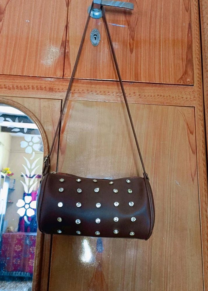 Sling Bag With Stones