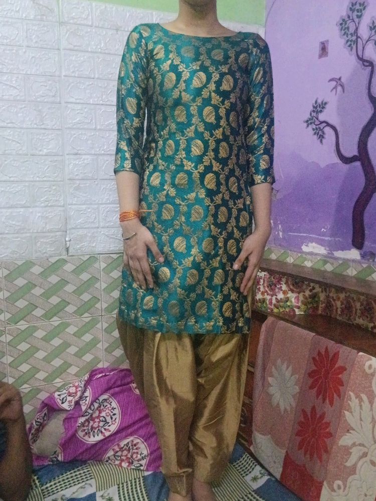 Patiala Sea Green Kurta Set♥♥♥