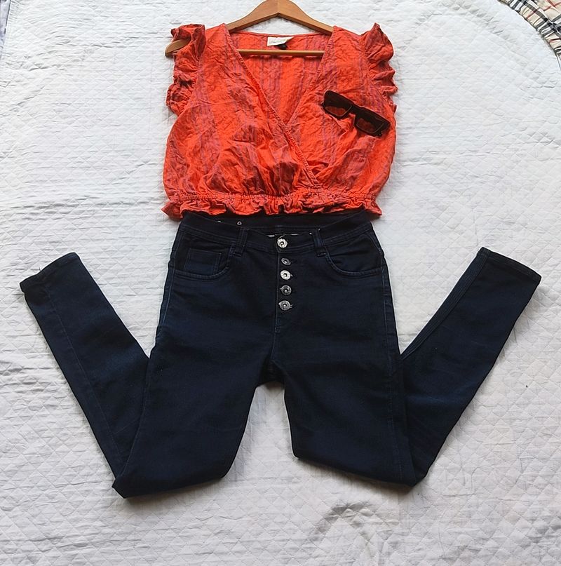 Combo Set Tops N Pants