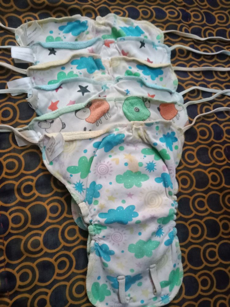 6 Dry Feel Langot Baby Clothe Diaper