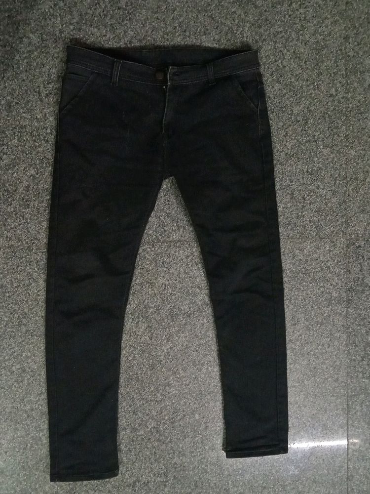 Men's Balck Jeans Pant