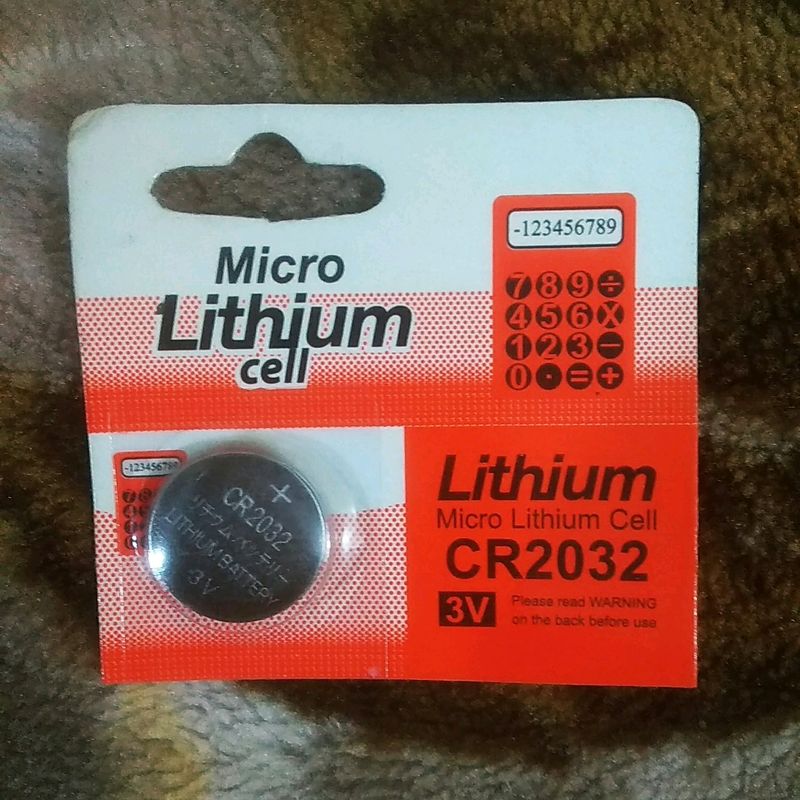 Brand New Micro Lithium Coin Cell CR-2032 (3V.)