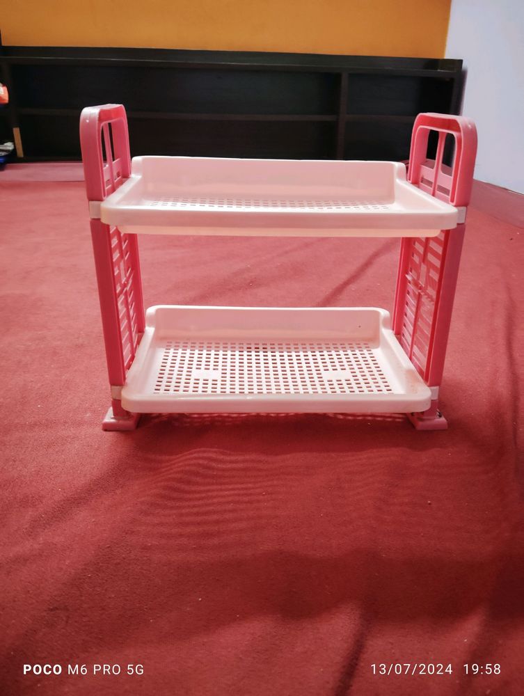 Plastic Two Layer Stand Good Quality