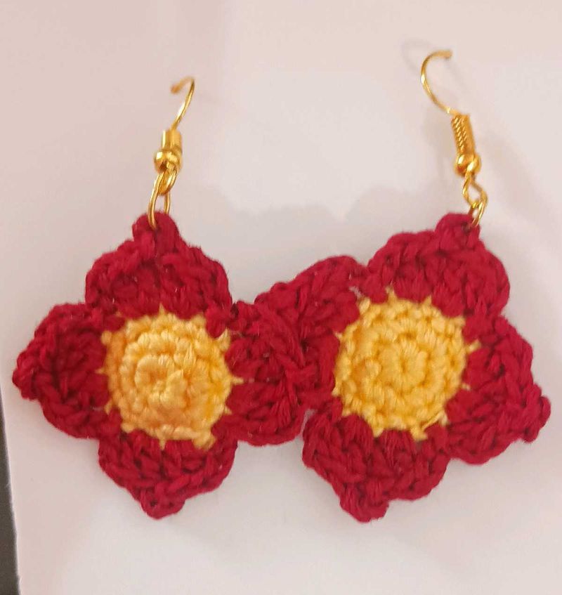 Handmade Crochet Earrings