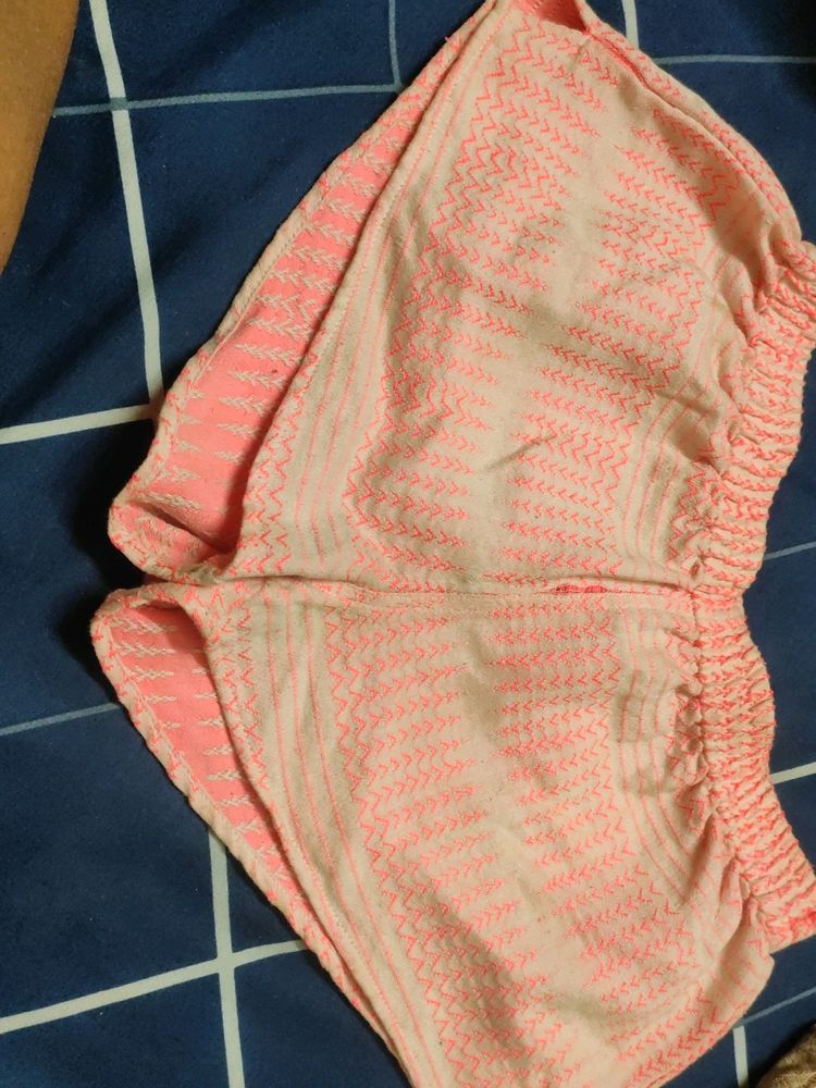 Women's Pink Short