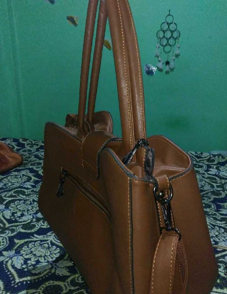 Brown Coffe Leather Purse