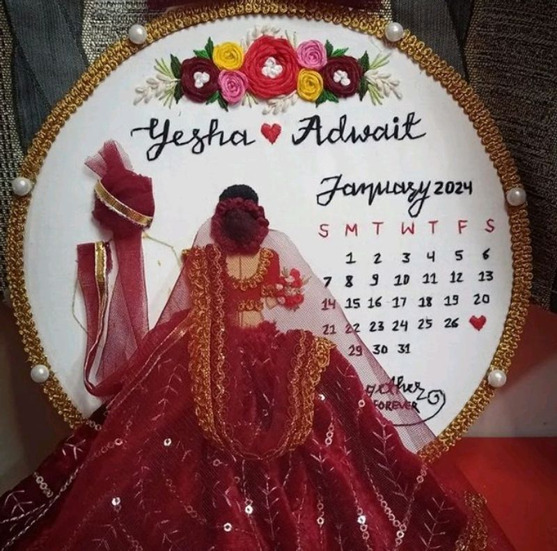 Yesha Advit Embroidery Hoop