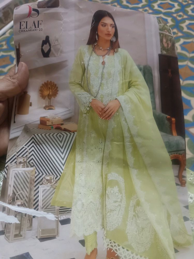 Heavy Pakistani Lawn Dress