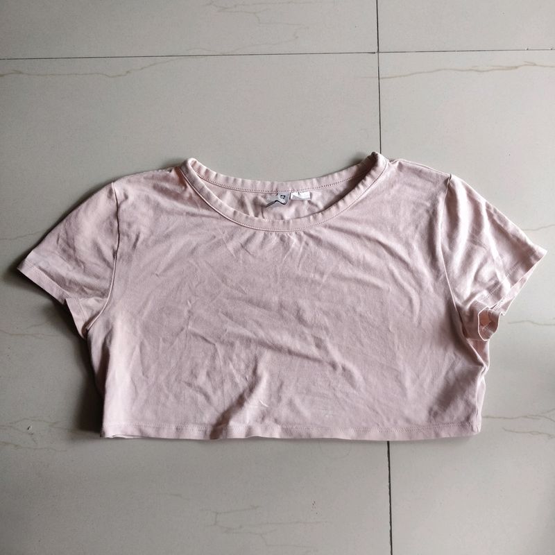 H&M Peach Crop Top 🎀