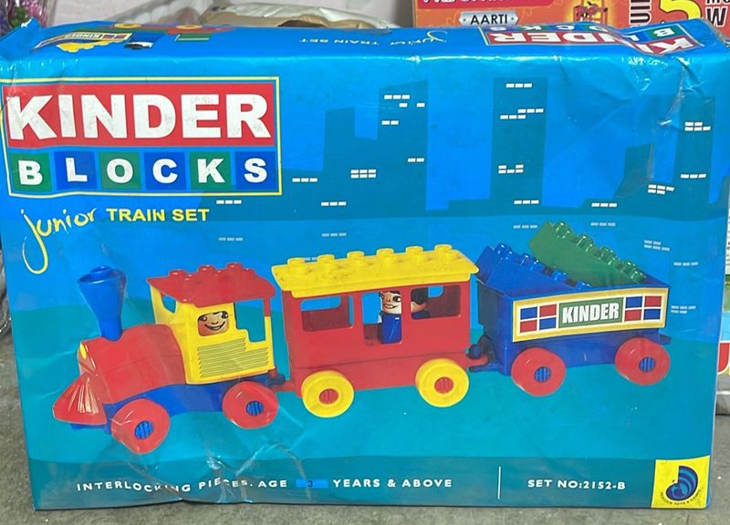 Block train set