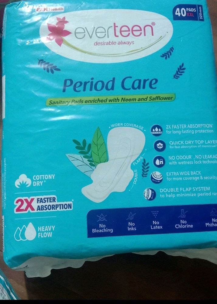 Xxl Sanitary Pads 40pack