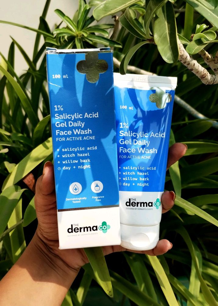 The Derma Co 1% Salicylic Acid Gel Face Wash 100ml