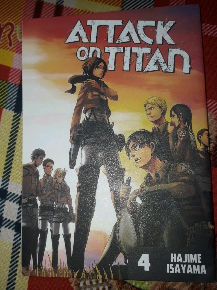 Attack on titan Manga Vol 4