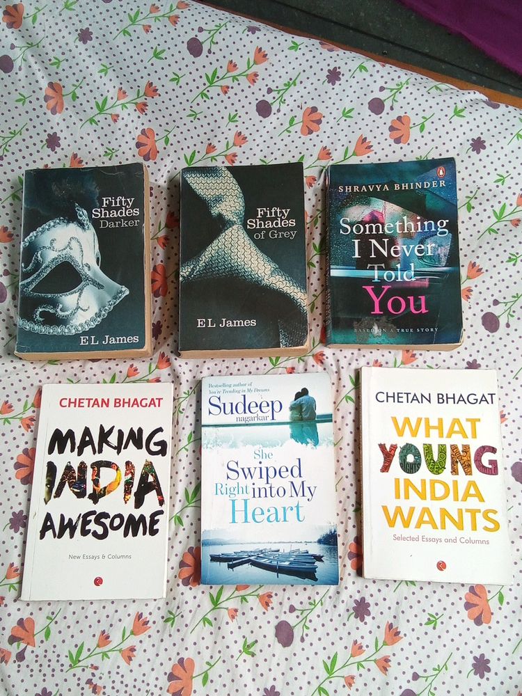 6 Book Sale ₹280✅