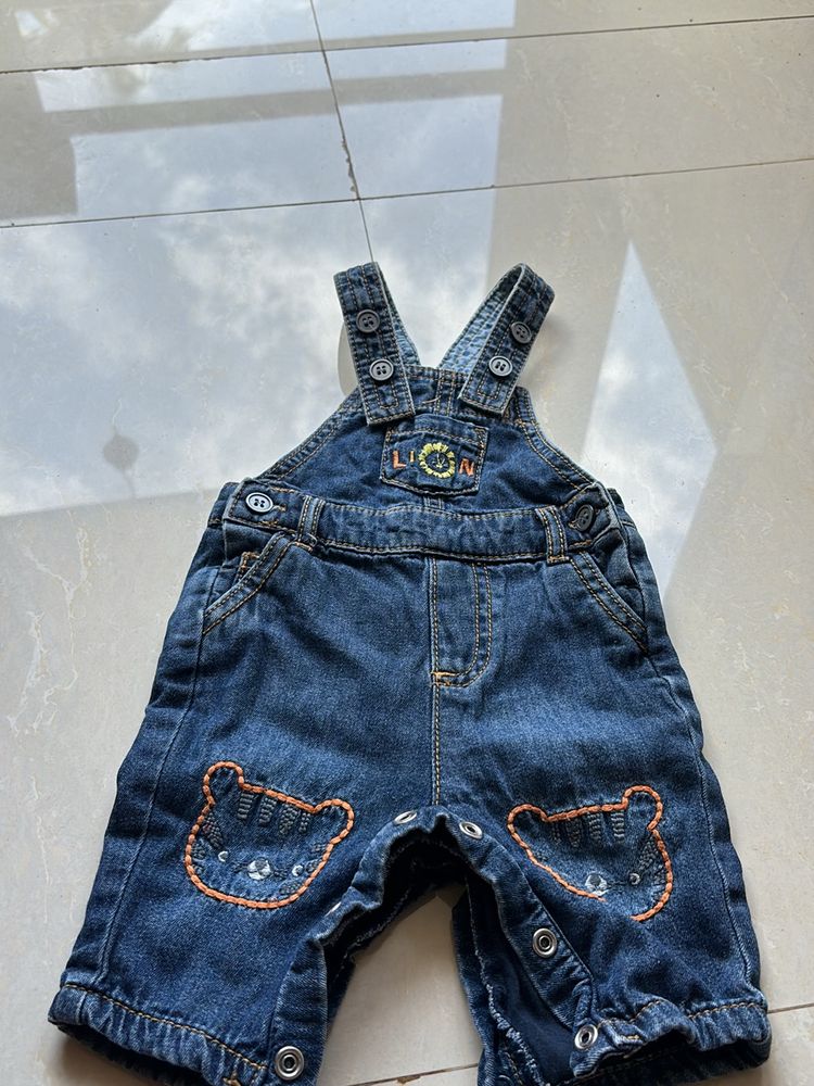 Baby Boy Jeans Romper