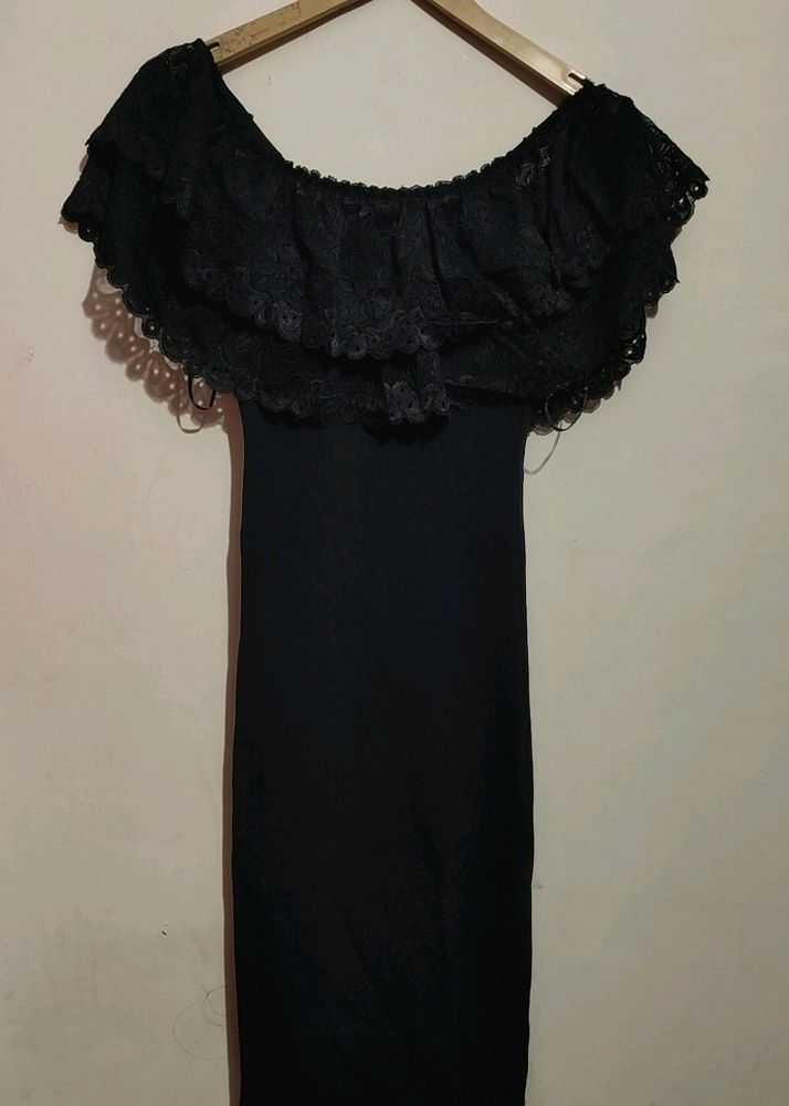 Black Bodyfeet Dress For Girl Or Woman Bust- 28-30