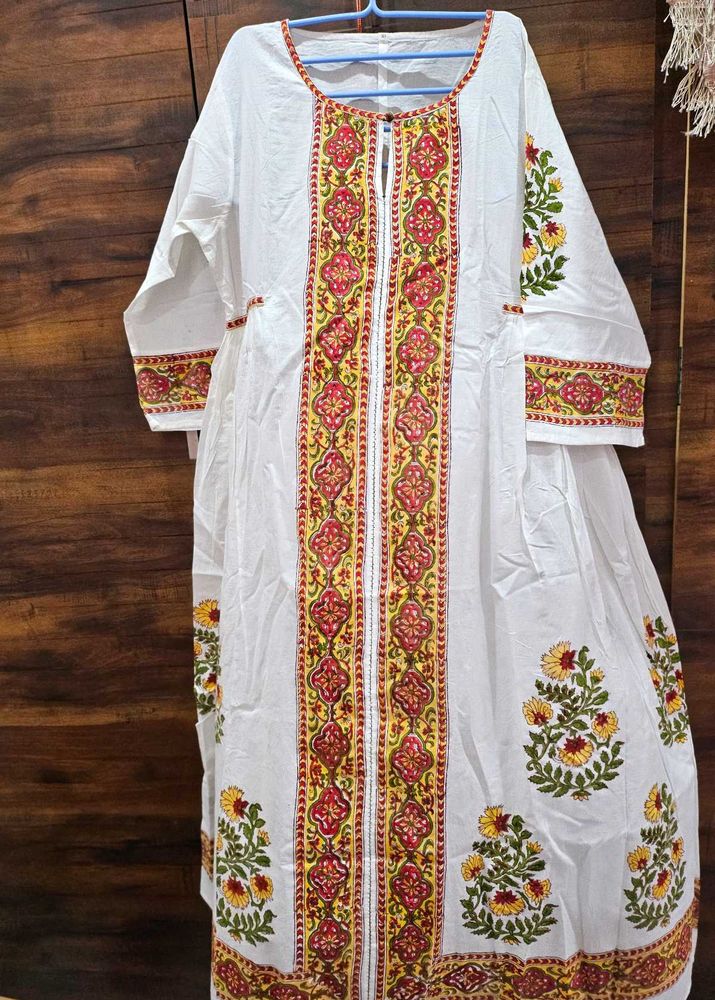 JAIPURI Cotton A-LINE DRESS