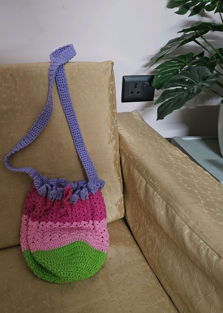 Crochet Sling Bag