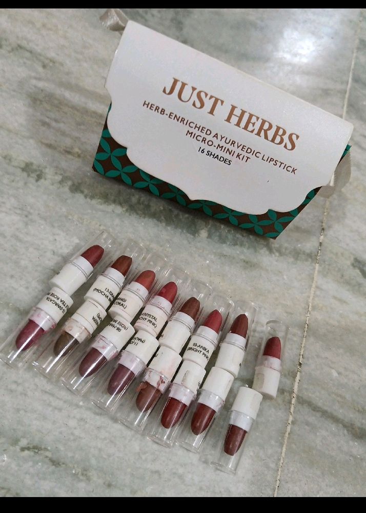 16 Shades Just Herbs Lipstick