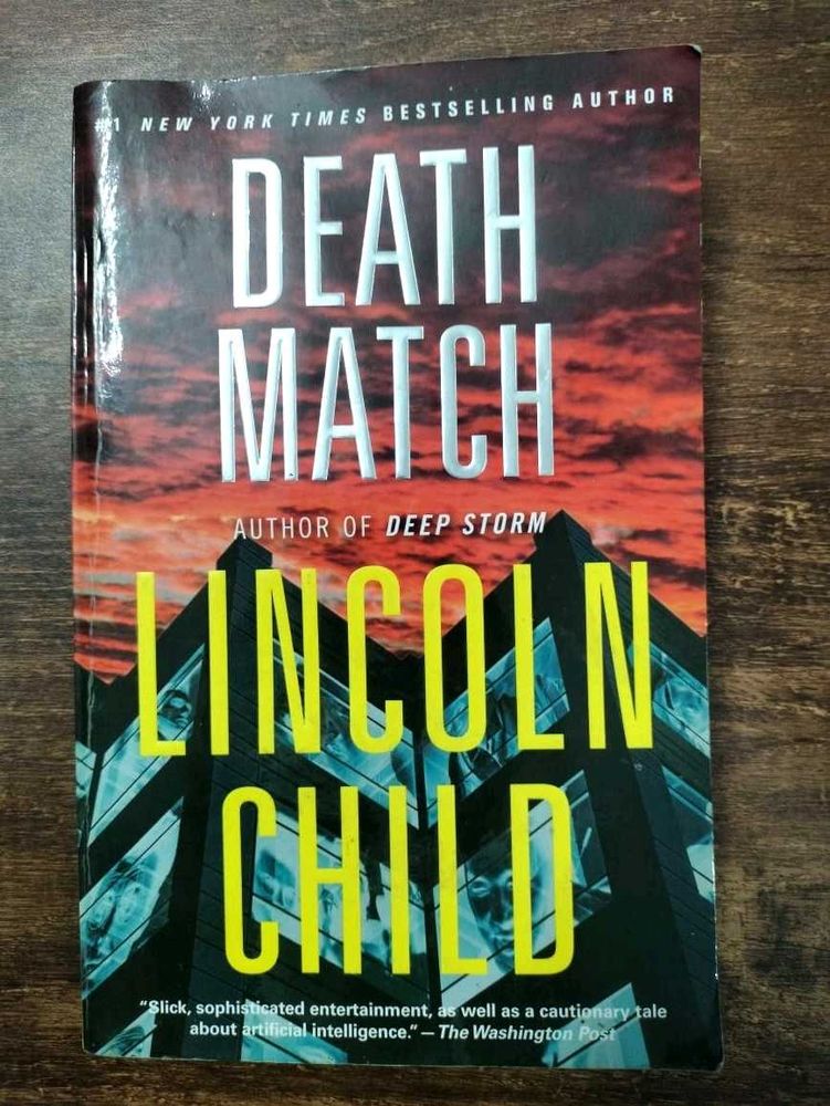 Death Match By Lincoln Child | With Free Book Mark